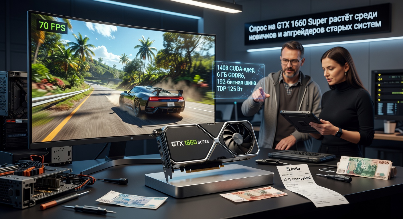 Как продать GTX 1660 Super в 2026 году по адекватной цене — мнение специалистов и реальные сценарии использования